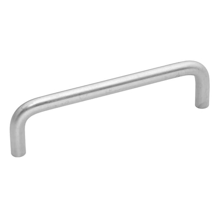 Hickory Hardware Wire Pulls Collection Pull 4 Inch Center to Center Satin Chrome Finish PW355-26D